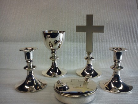 leštenie strieborných predmetov